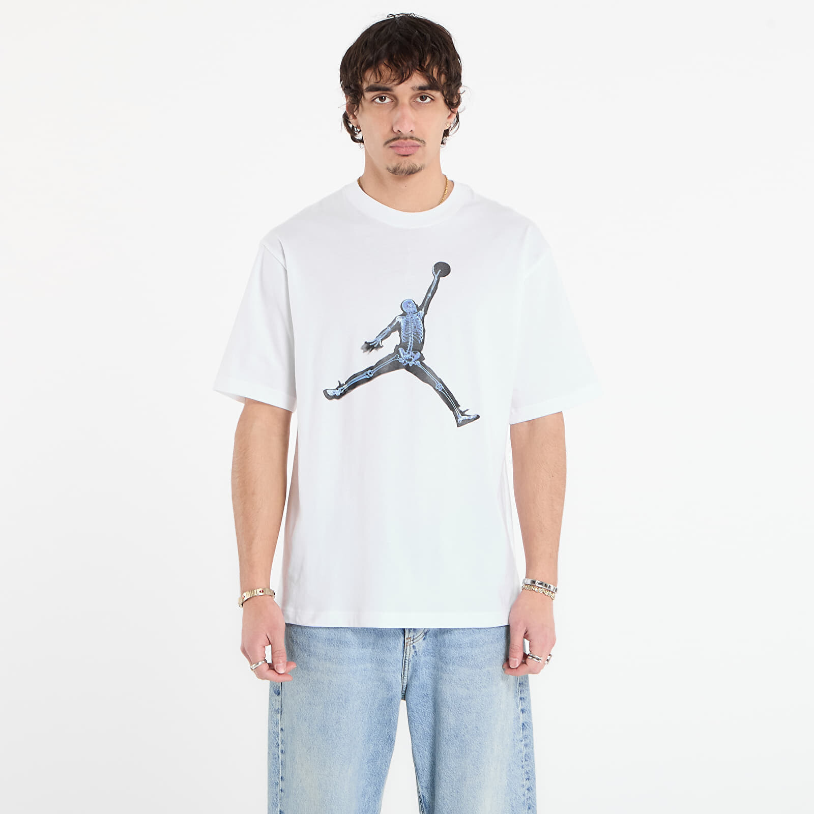 T-shirt Jordan Men's T-Shirt White/ Black XXL