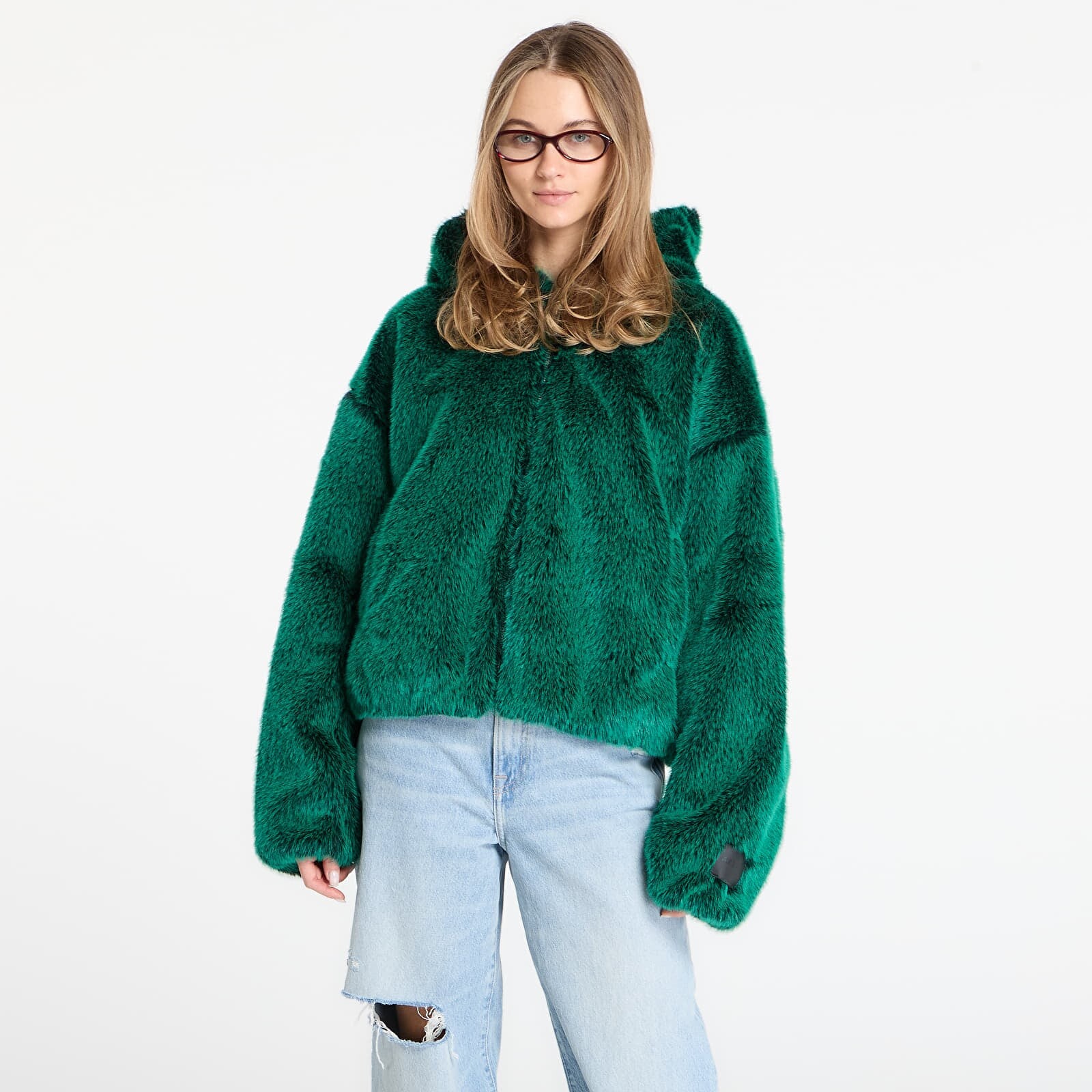 Sweatshirt Jordan Off Crt Bball Hoodie Hooded Full Zip Ls Top Malachite M