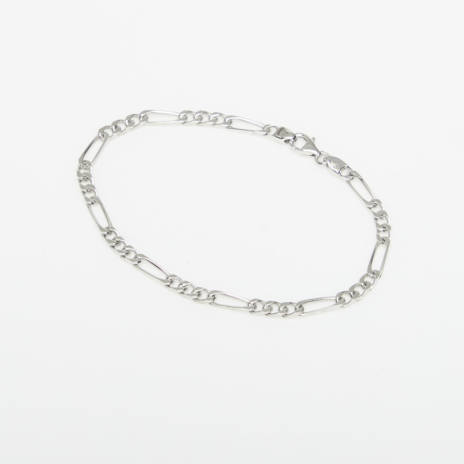 Bracelet Miansai 3mm Figaro Chain Bracelet Sterling Silver M