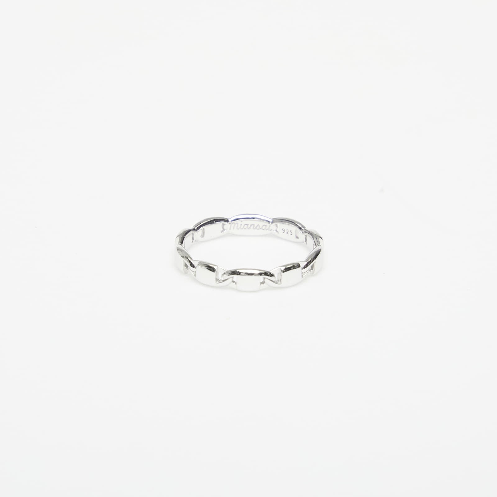 Miansai Ova Ring Sterling Silver 9