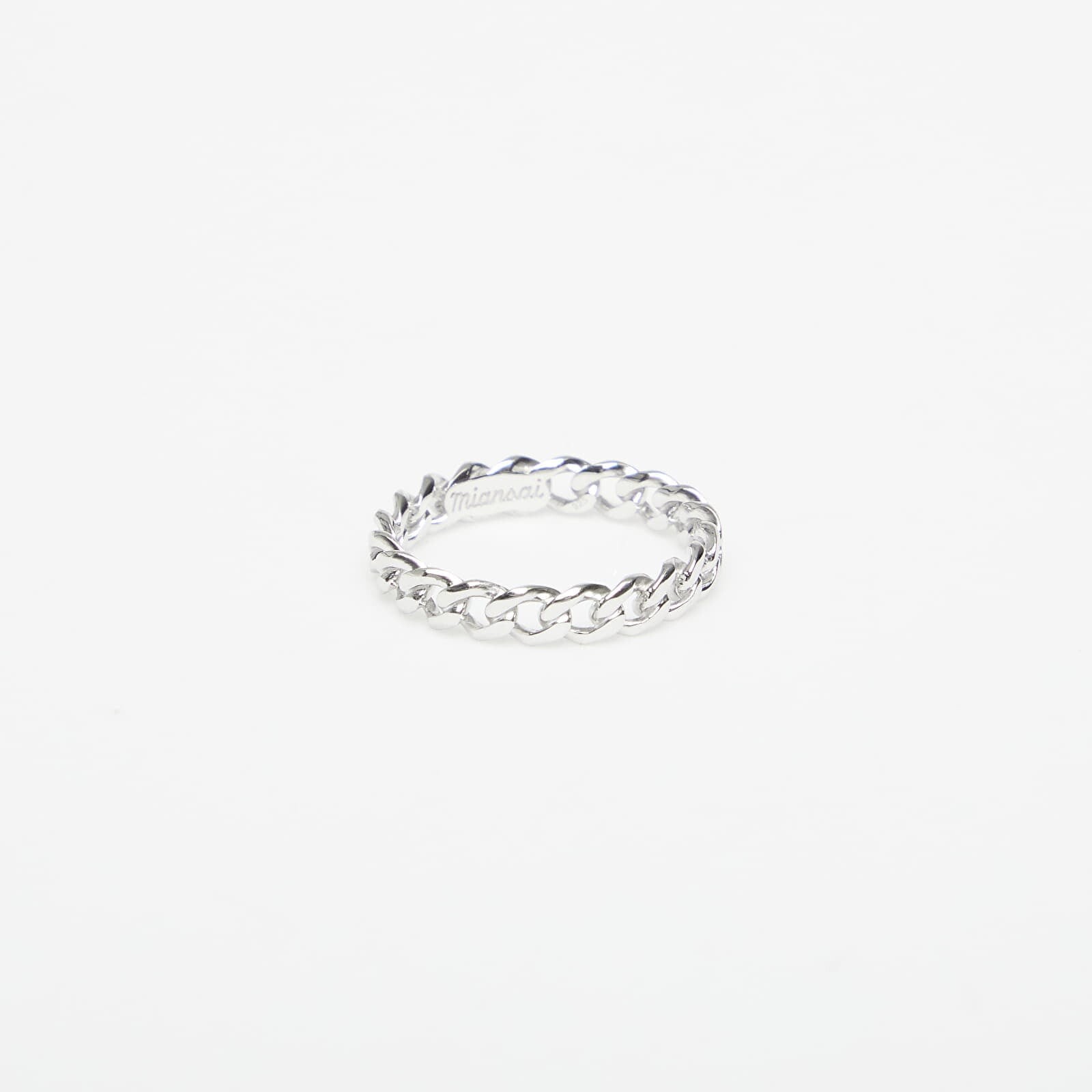 Miansai Cuban Link Ring Sterling Silver 8