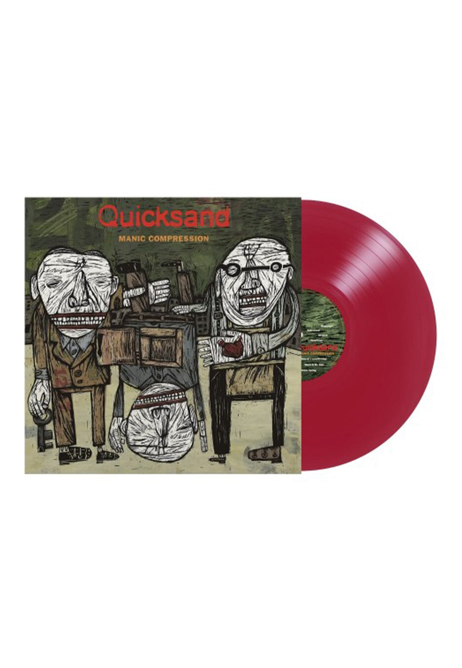 Quicksand - Manic Compression (30th Anniversary) Ltd. Open Heart Red - Colored Vinyl