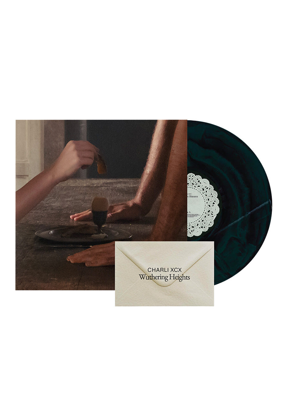 Charli xcx - Wuthering Heights Ltd. Dark Green - Marbled Vinyl