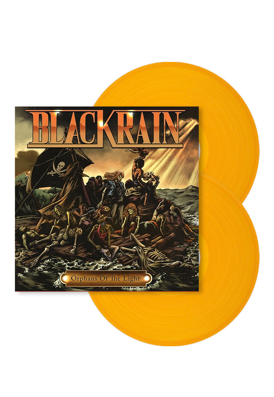 Blackrain - Orphans Of The Light Orange - Colored 2 Vinyl