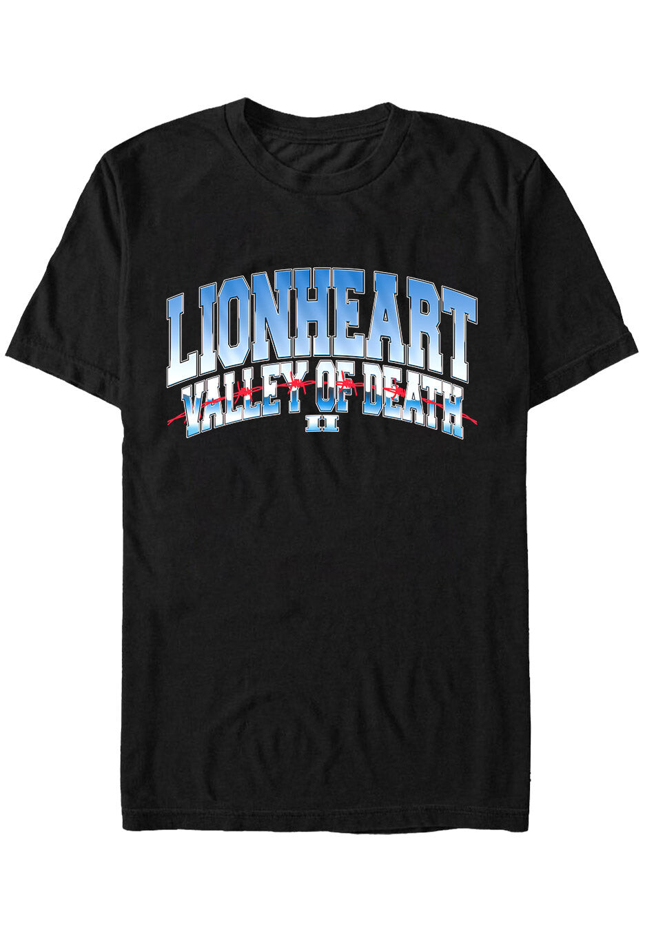 Lionheart - Collegiate Chrome Valley Of Death II - T-Shirt - black - L - 100% Cotton