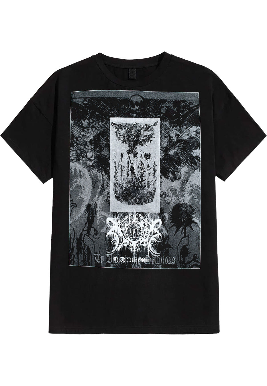 Xasthur - To Violate - T-Shirt - black - M - 100% Cotton,Jersey