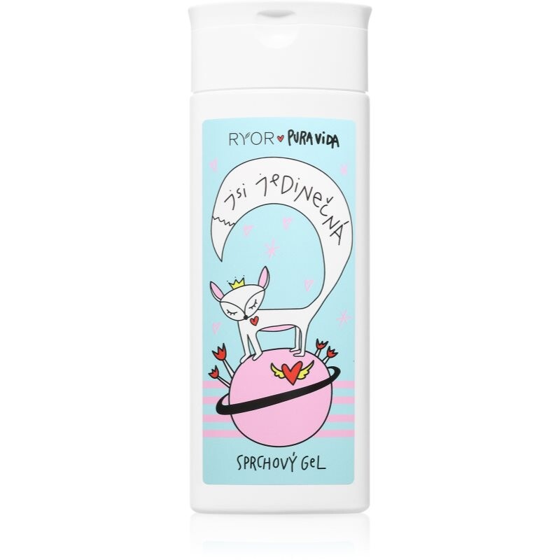 RYOR PuraVida Jsi jedinečná shower gel 3-in-1 fragrance Citrus Spirit 200 ml