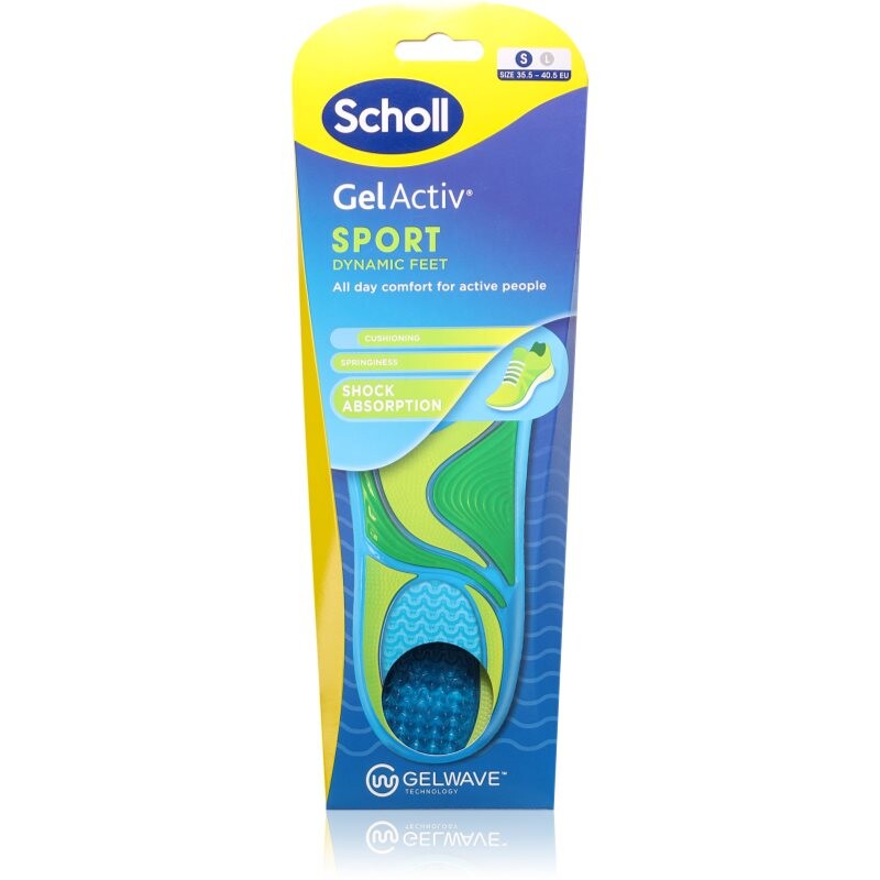 Scholl GelActiv Sport gel pads for athletes size EU 35.5 - 40.5 1 pair