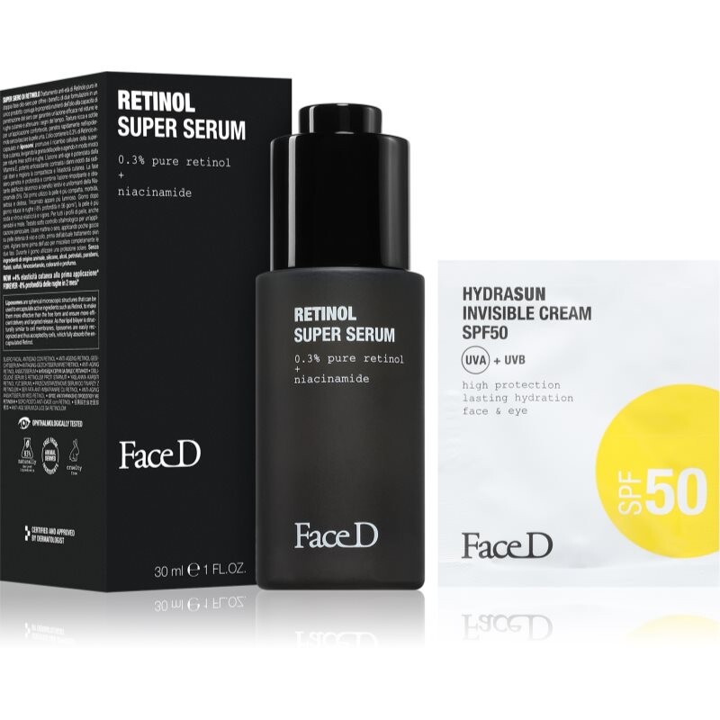Face D Retinol Super Serum anti-wrinkle retinol serum with oil 30 ml
