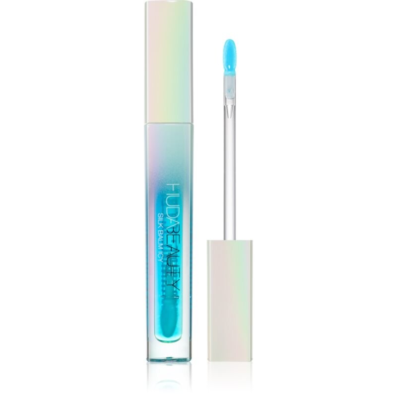 Huda Beauty Silk Balm Icy transparent plumping lip gloss with cooling effect shade Frost 3 ml