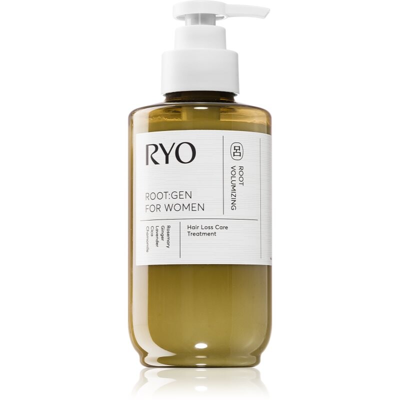 RYO Root:Gen Hair Loss Care Treatment strengthening care against hair loss for women 353 ml