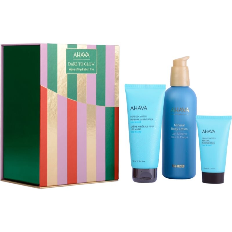AHAVA Dare to Glow Wave of Hydration Trio gift set for the body