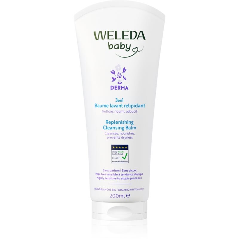 Weleda Baby Derma cleansing balm for skin soothing 200 ml