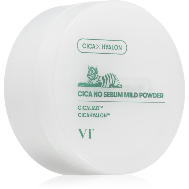 VT Cosmetics Cica No-Sebum Mild Powder mattifying fixing powder with moisturising effect 5 g