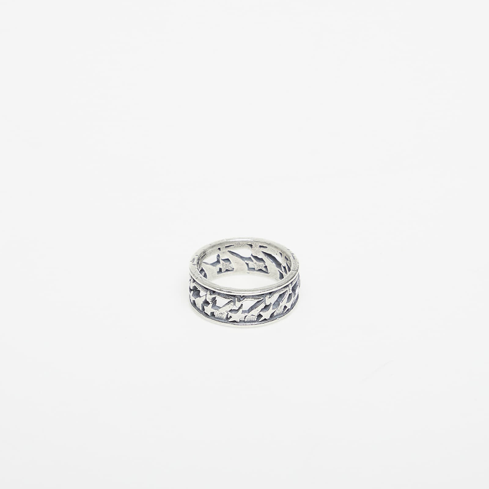 TwoJeys 777 Stars Bubble Ring Silver 14