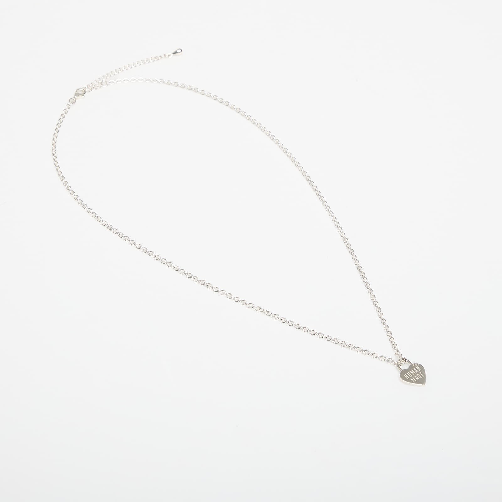 HUMAN MADE Heart Silver Necklace Silver Universal