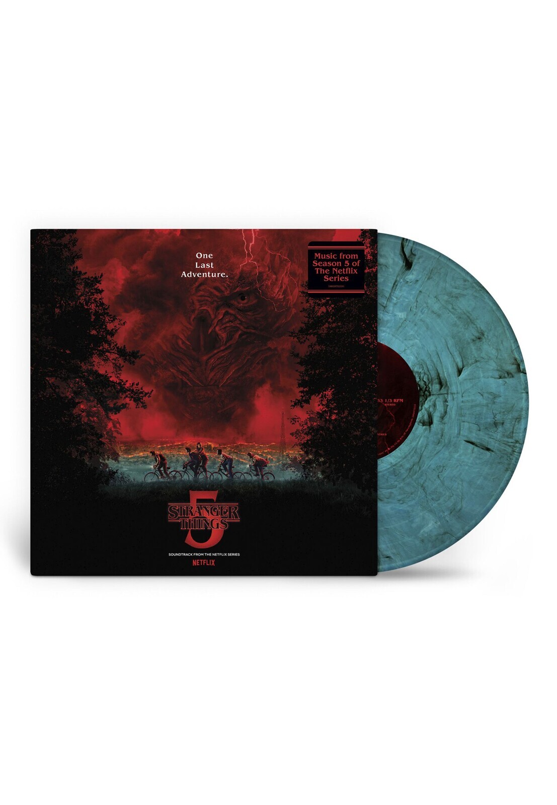 Stranger Things - Stranger Things 5 (Soundtrack From The Netflix Series) Ltd. Sea Blue Smoke - Colored Vinyl