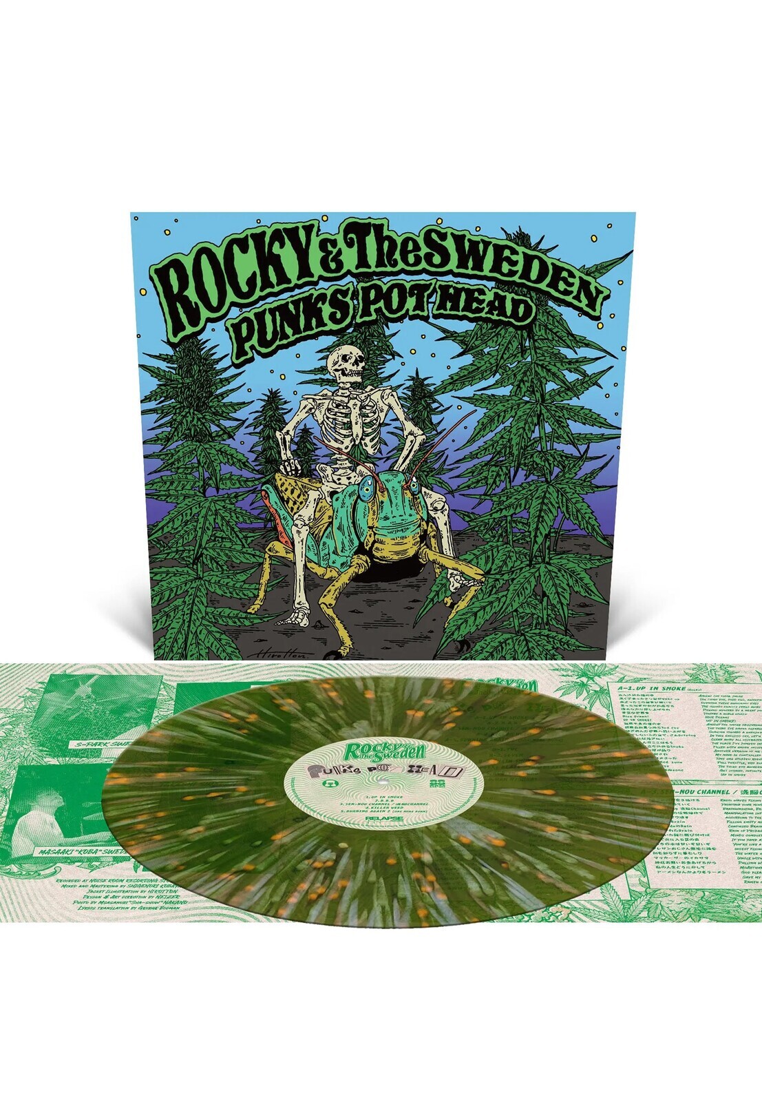 Rocky And The Sweden - Punk's Pot Head Ltd. Super Silva Haze - Colored Vinyl