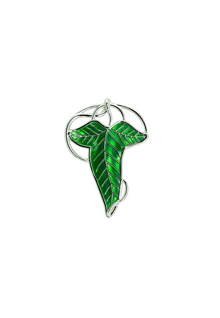 The Lord Of The Rings - Lorien Leaf - Pin - green - Onesize - Metal
