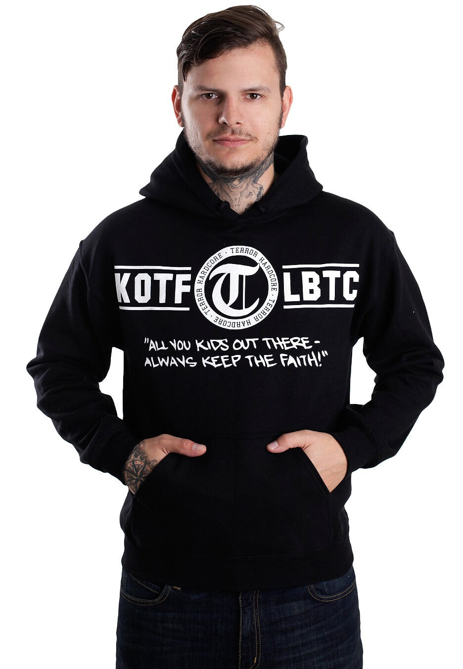Terror - Generations - Hoodie - black - L - 50% Cotton, 50% Polyester