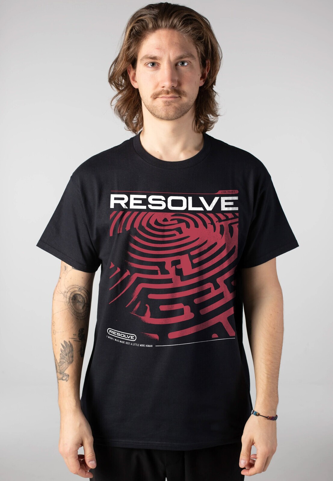 Resolve - Maze - T-Shirt - black - L - 100% Cotton