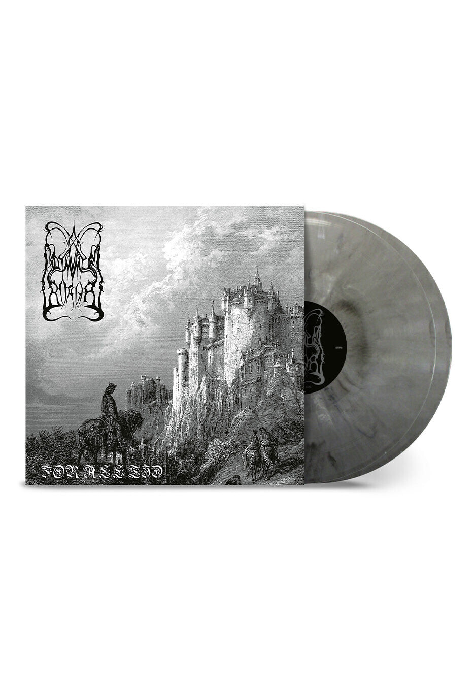 Dimmu Borgir - For All Tid Ltd. Silver/White/Black - Marbled 2 Vinyl