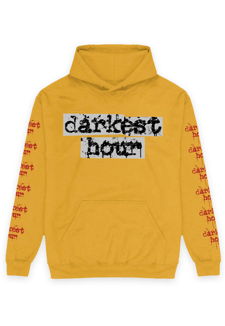 Darkest Hour - Wizzard Gold Yellow - Hoodie - gid://shopify/Metaobject/123897708781 - L - Sweat