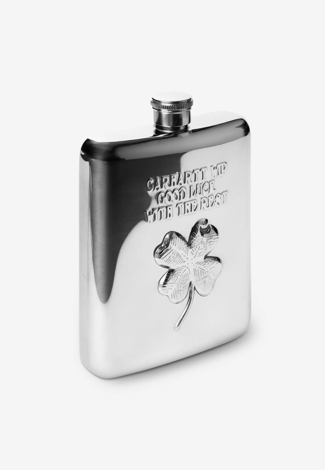 Carhartt WIP - Clover Silver - Flask - gid://shopify/Metaobject/123897774317 - Onesize - Metal