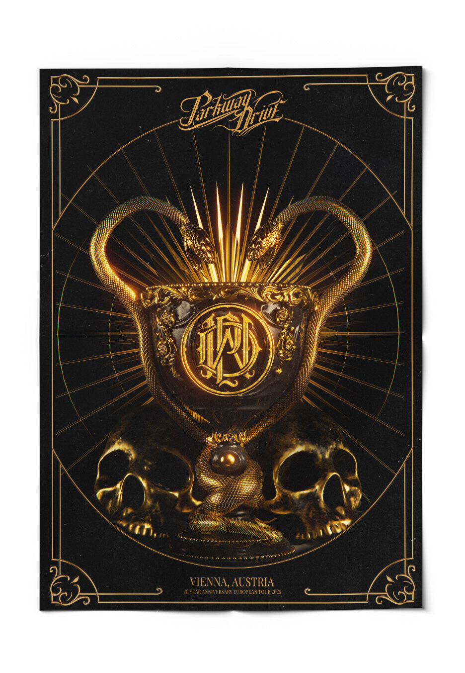 Parkway Drive - Vienna Pop Up 2025 - Poster
