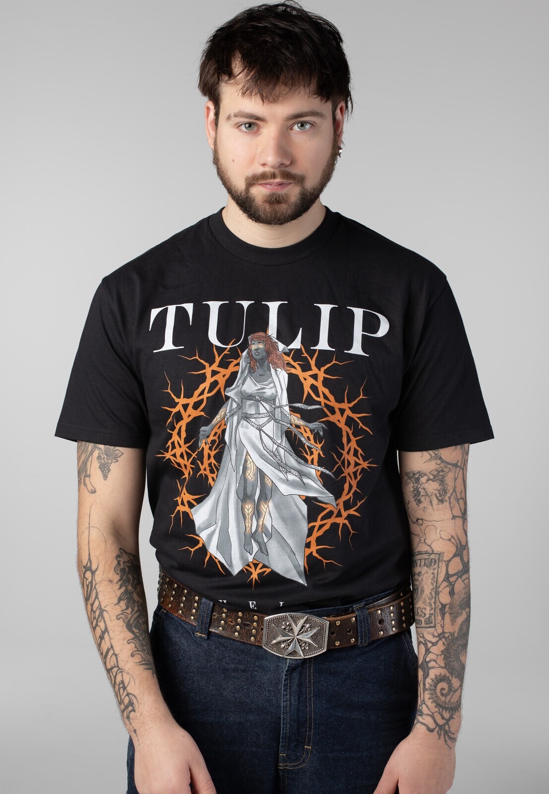 Tulip - Ophelia - T-Shirt - black - L - 100% Cotton,Jersey