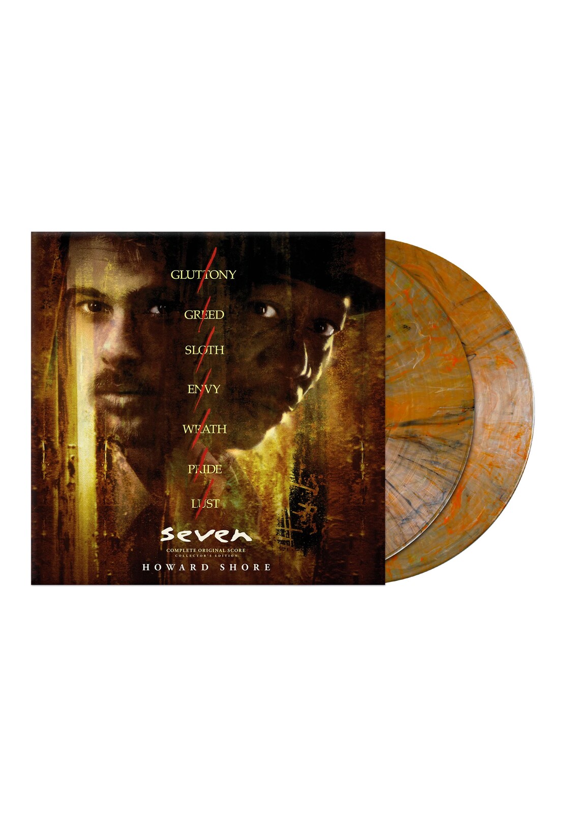 Se7en - Se7en OST Ltd. Orange/Gold/Black - Marbled 2 Vinyl