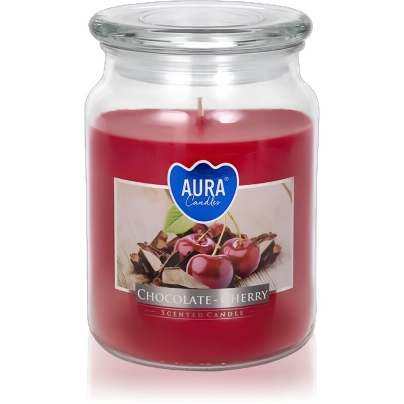 BISPOL Premium Line Chocolate - Cherry scented candle 500 ml