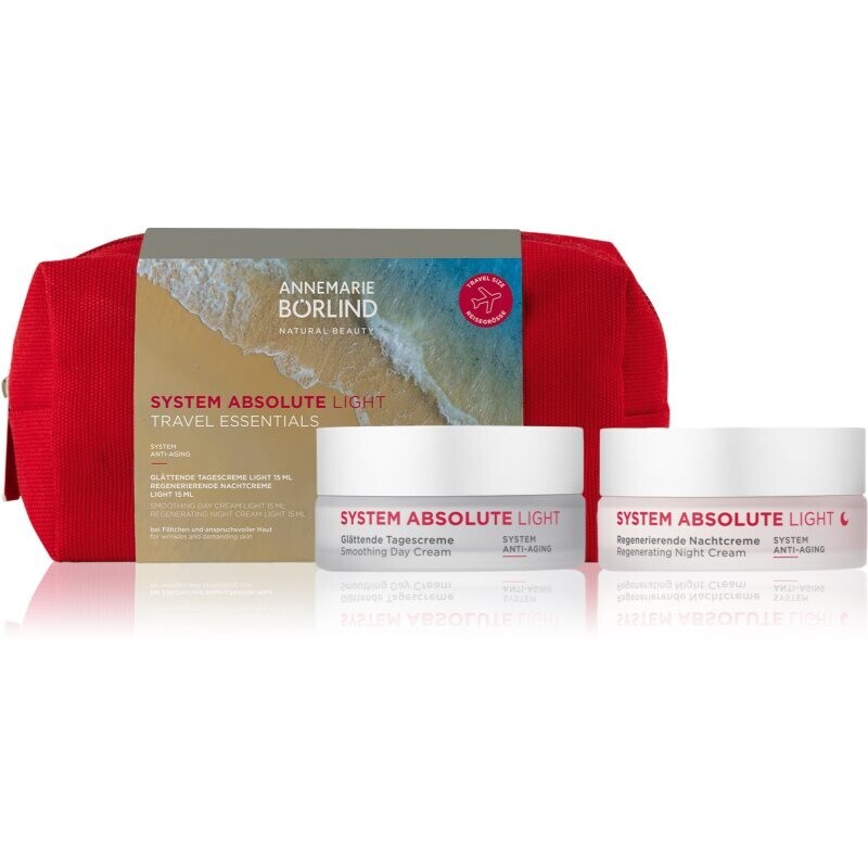 ANNEMARIE BÖRLIND SYSTEM ABSOLUTE LIGHT Travel Essentials gift set for flawless skin