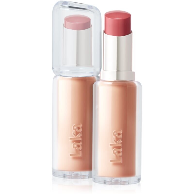 Laka Bonding Glow Lipstick long-lasting lipstick for hydration and shine shade 201 Miro 3.7 g