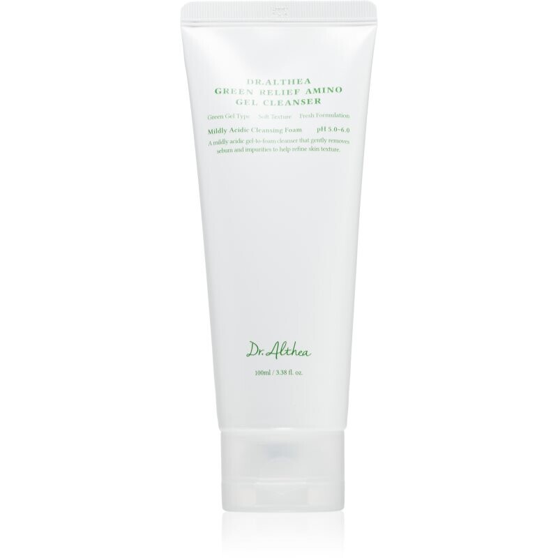 Dr. Althea Green Relief Amino Gel Cleanser deep cleansing gel with moisturising effect 100 ml