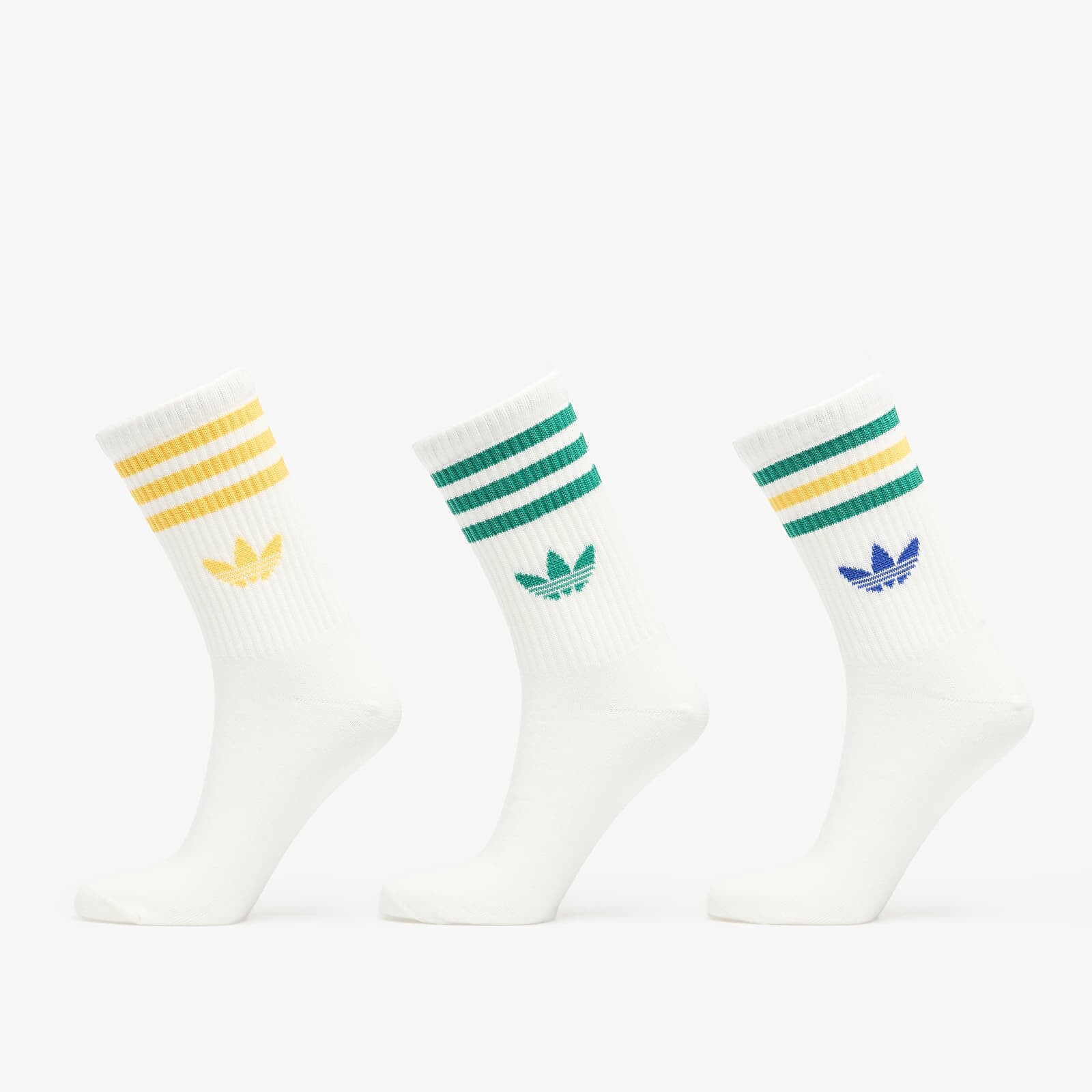 adidas 3S Crew Socks 3-Pack Off White/ Off White/ Off White M