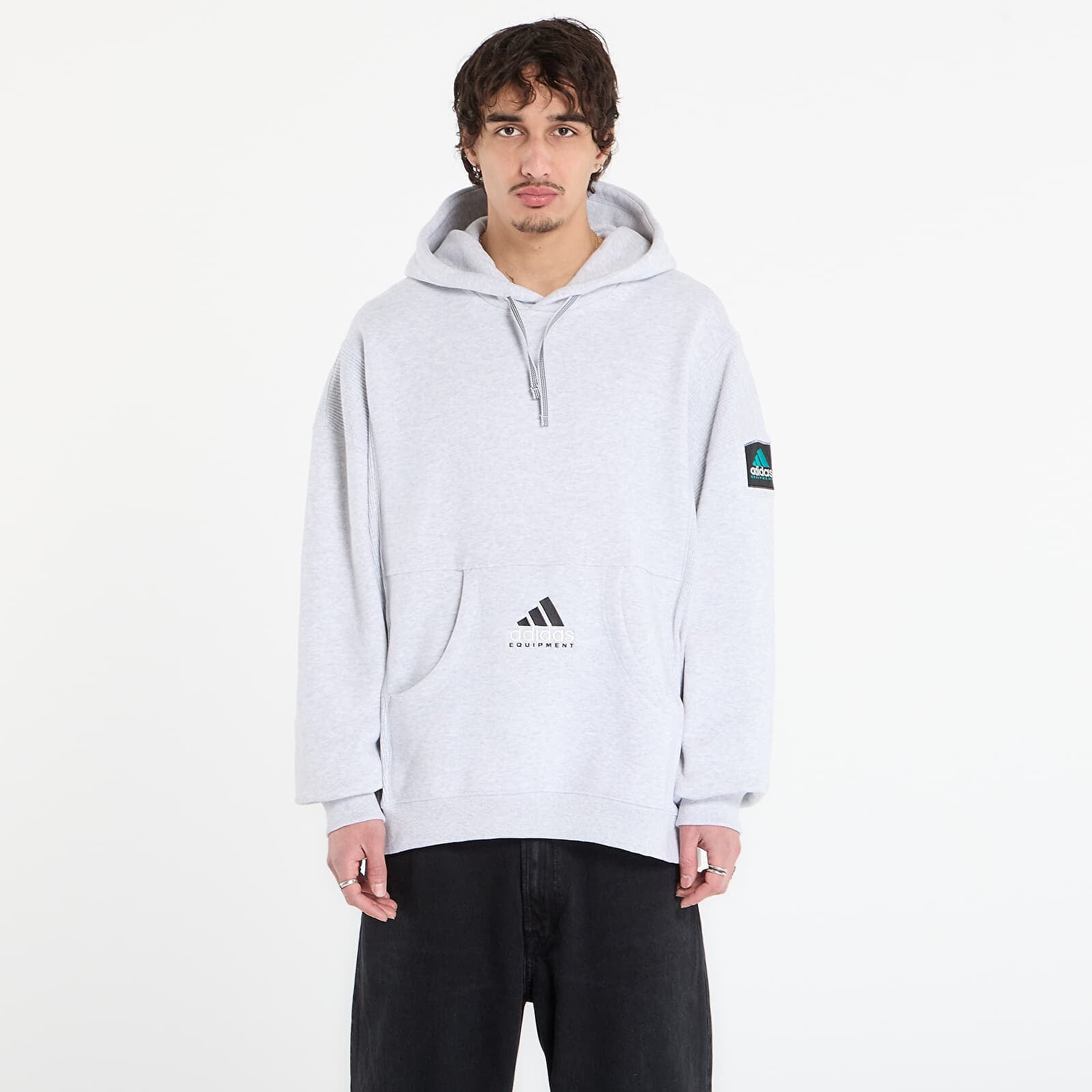 Sweatshirt adidas Equipment Hoodie Light Grey Heather M