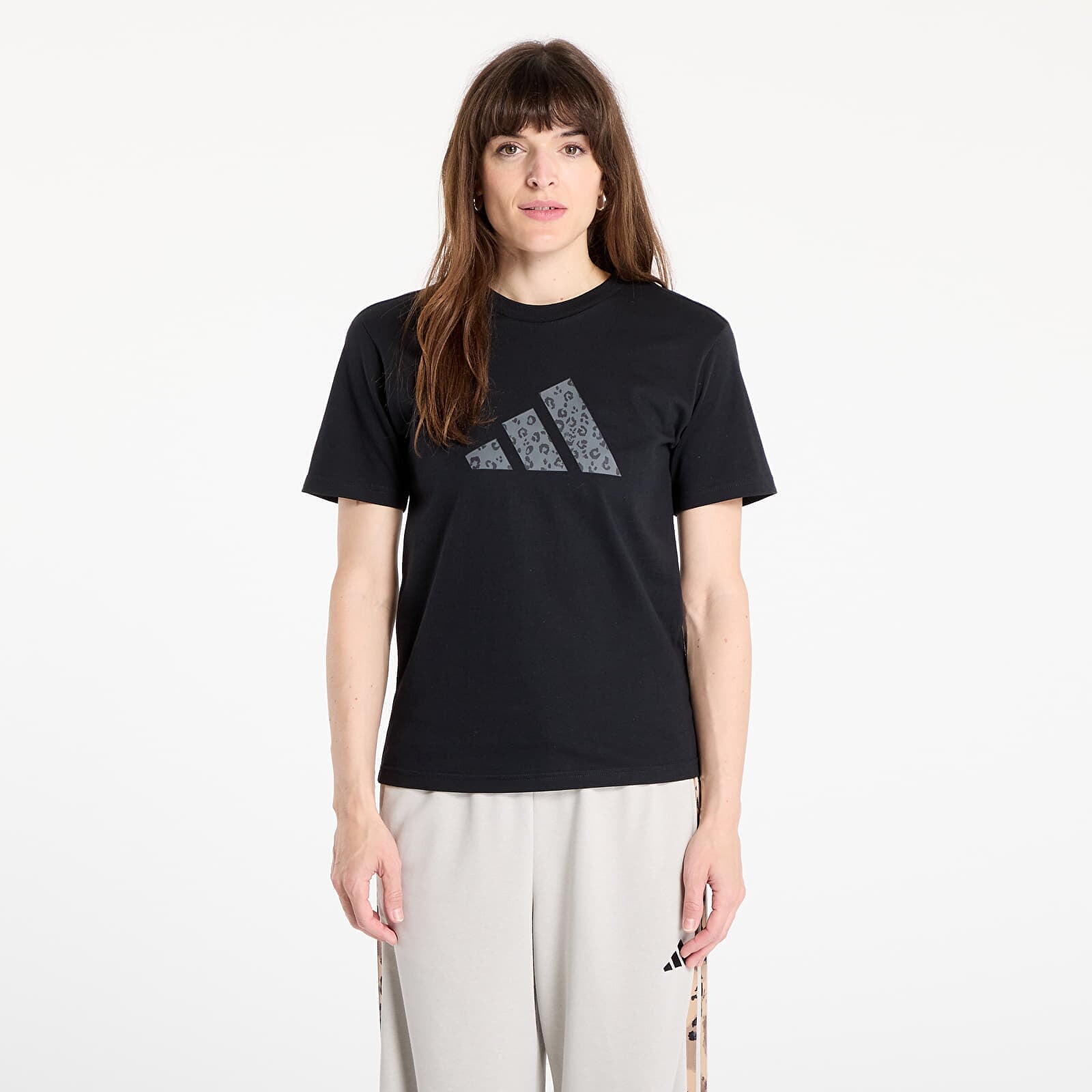 T-shirt adidas W Animal Graphic T-shirt Black M