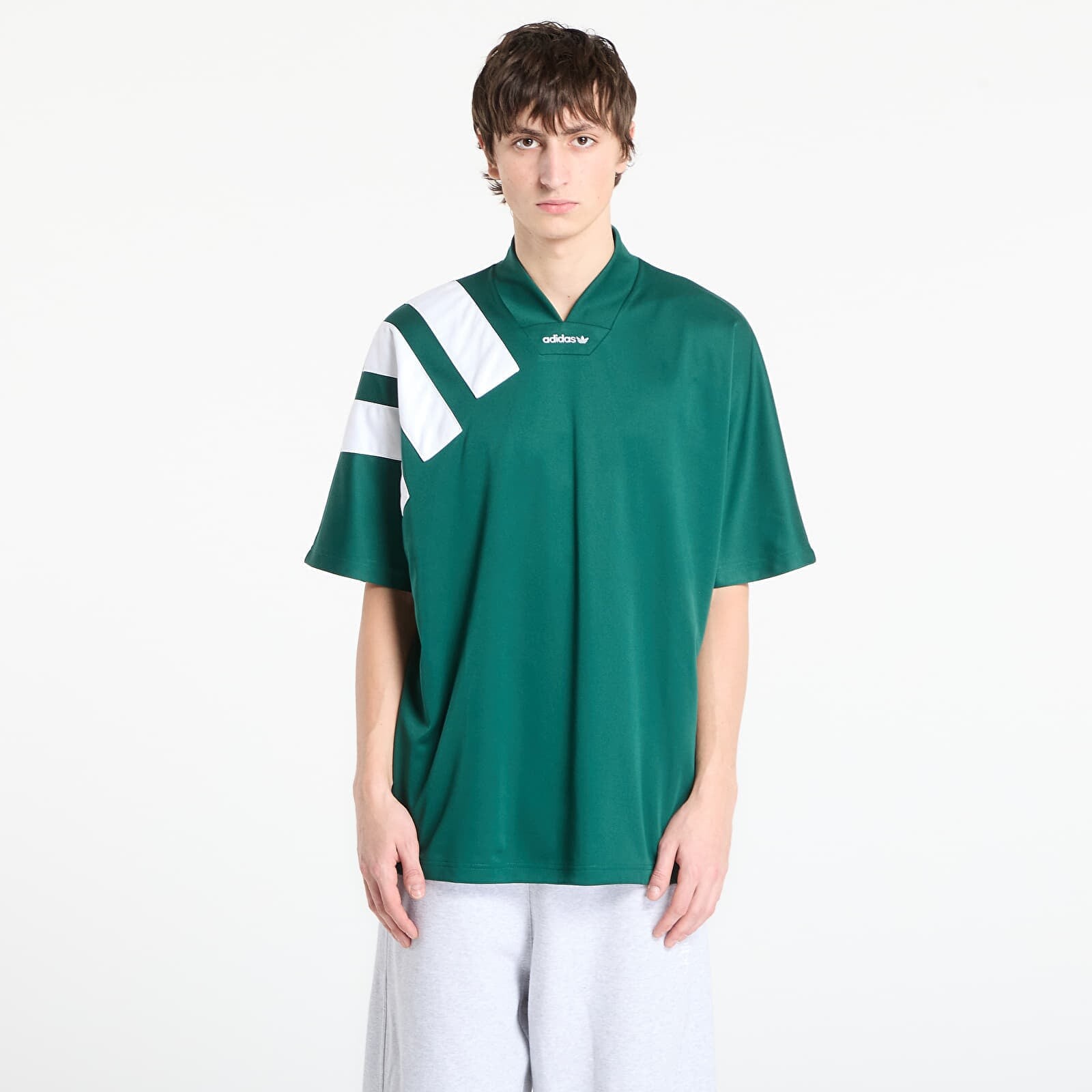 adidas Ftbl Jrsy Collegiate Green/ White XXL