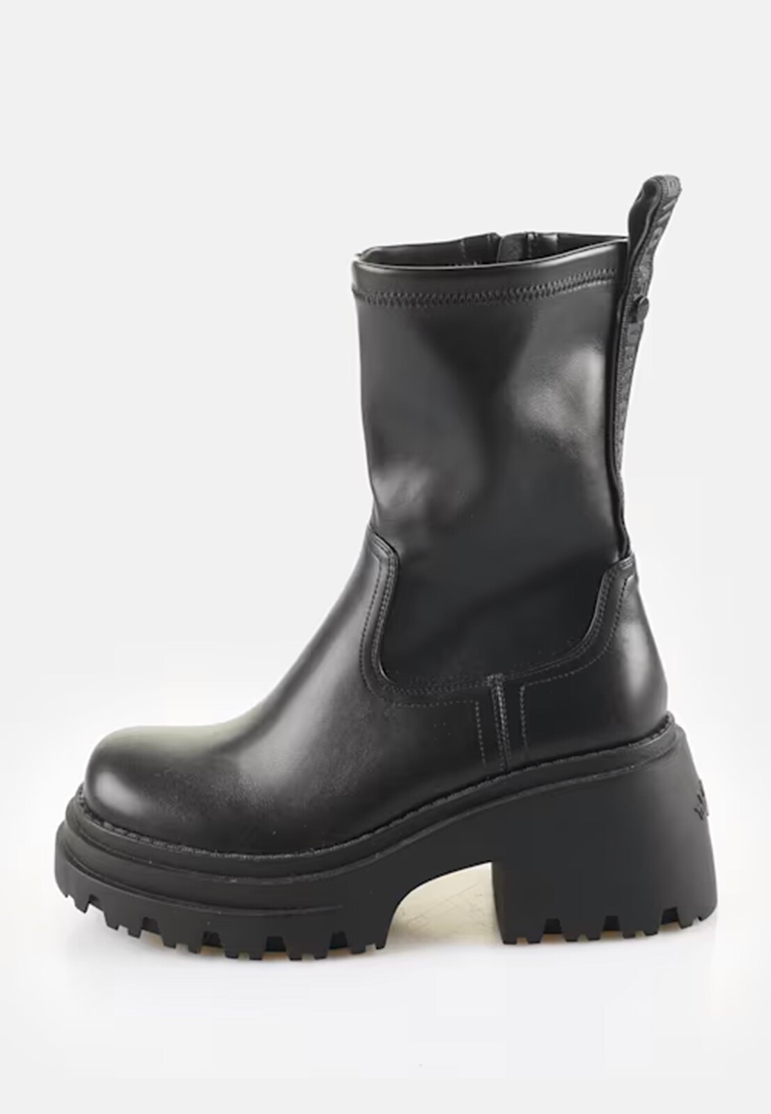 Buffalo - Bravr Sock Vegan Nappa Black - Girl Shoes - black - EU 37 - Synthetic/Synthetic/Rubber