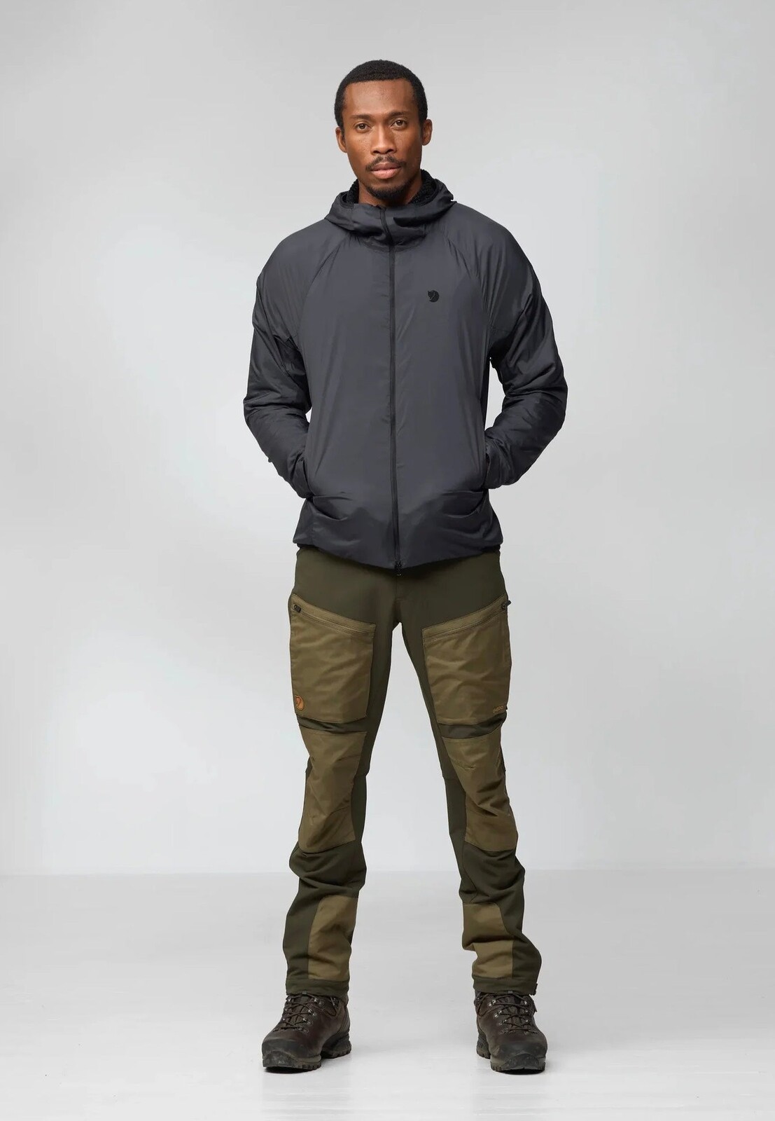 Fjällräven - Keb Thermal Black - Windbreaker - black - L - Shell: 100% Polyamide; Lining: 100% Polyester