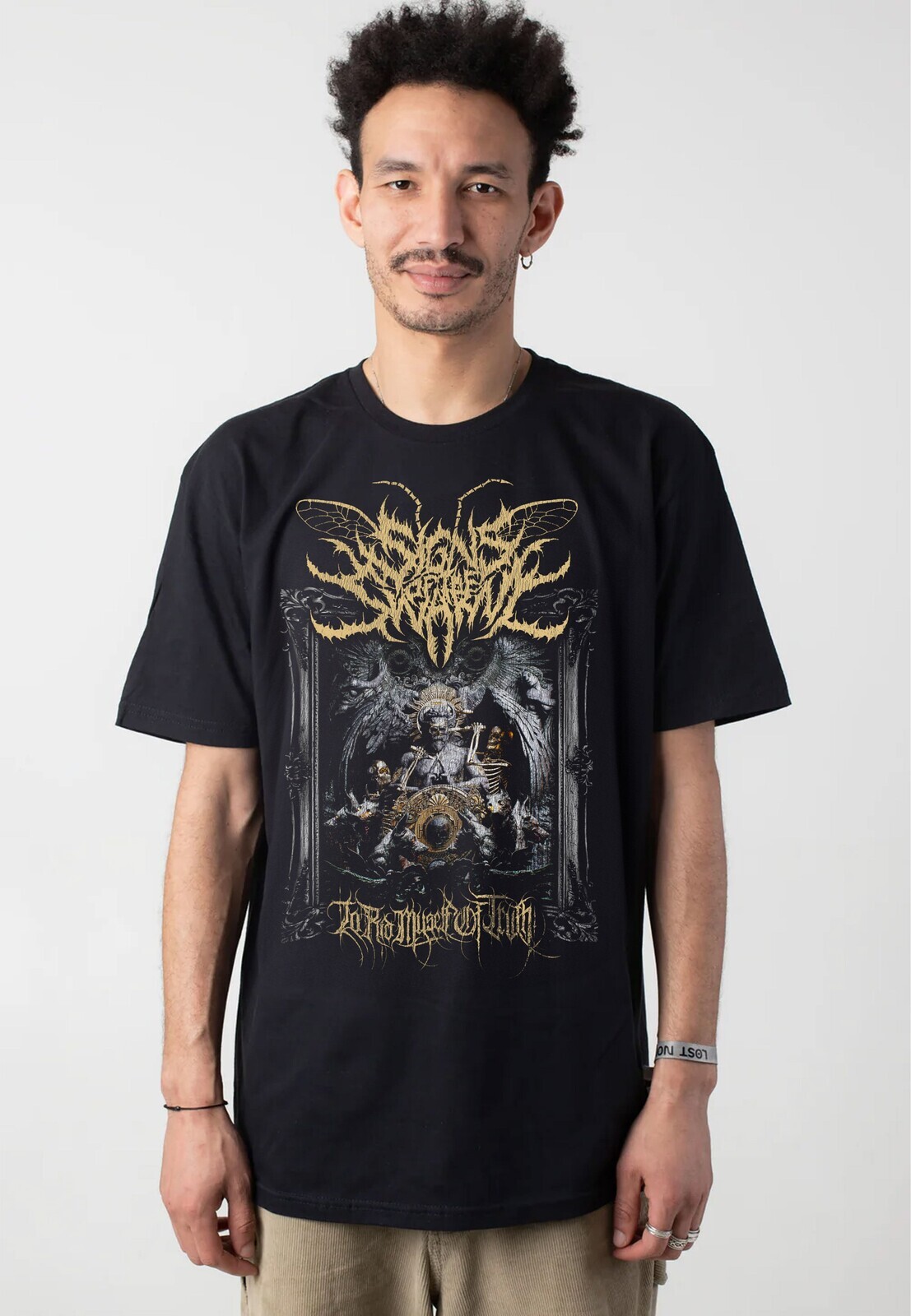 Signs Of The Swarm - To Rid Myself Of Truth 2025 Tour - T-Shirt - black - L - 100% Cotton