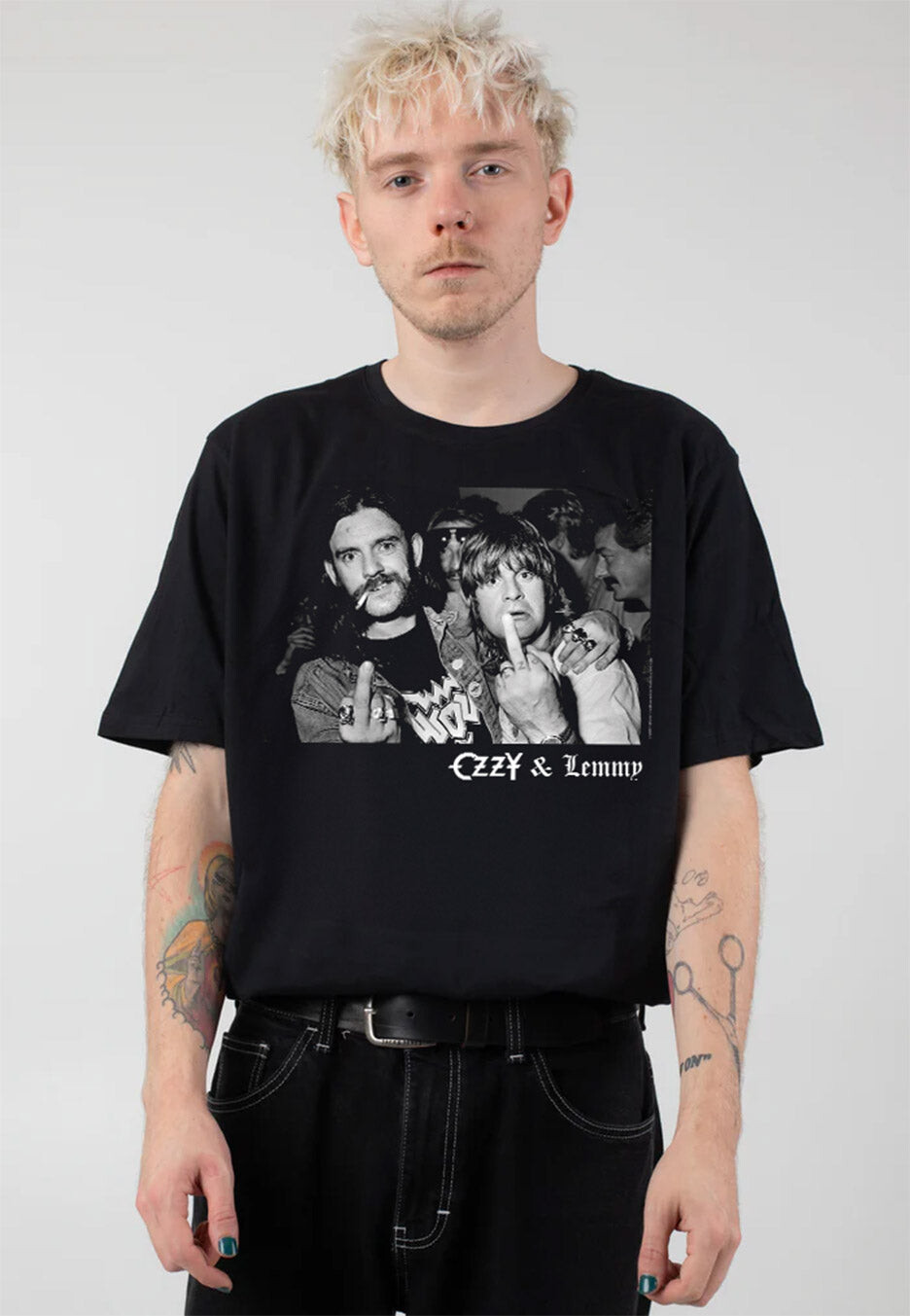 Lemmy Kilmister x Ozzy Osbourne - Hellraiser - T-Shirt - black - L - 100% Cotton