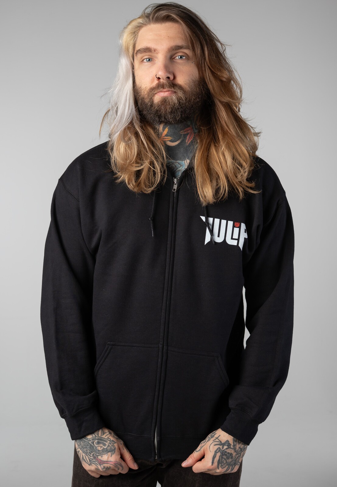 Tulip - TDT - Zipper - black - L - Sweat