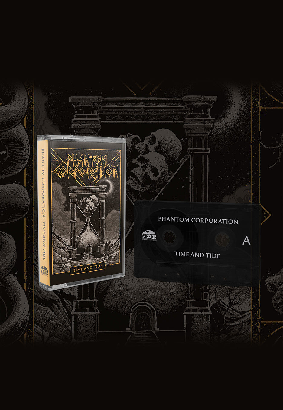 Phantom Corporation - Time And Tide Ltd. Black Transparent - Kassette