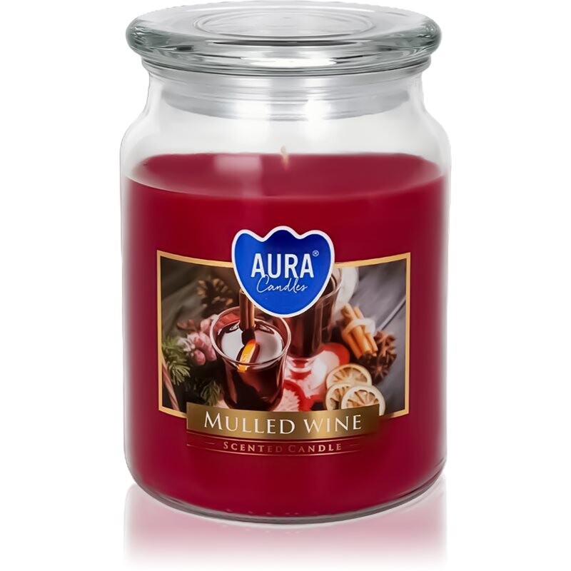 BISPOL Premium Line Wine scented candle 500 g