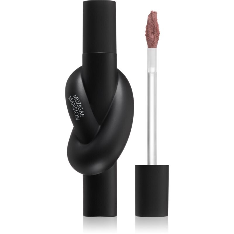 MUZIGAE MANSION Tie Up Cover Tint light liquid matt lipstick shade 06 Coldish Mauve 6 g