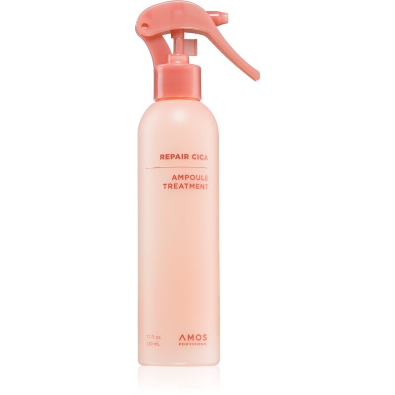 AMOS Repair Cica Ampoule Treatment leave-in conditioner for damaged hair 230 ml