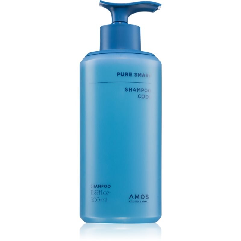 AMOS Pure Smart Shampoo Cool anti-dandruff shampoo with cooling effect 500 ml