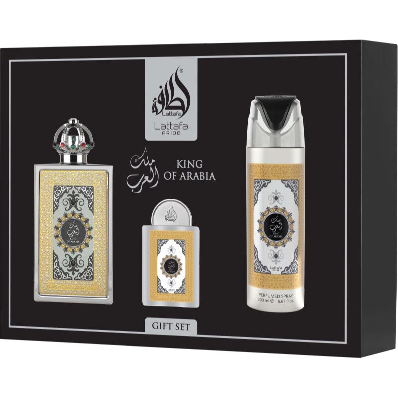 Lattafa King Of Arabia gift set for men 1 pc